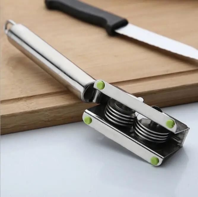 Мини из нержавеющей стали профессиональная колодка шеф-повара кухонный заточный
