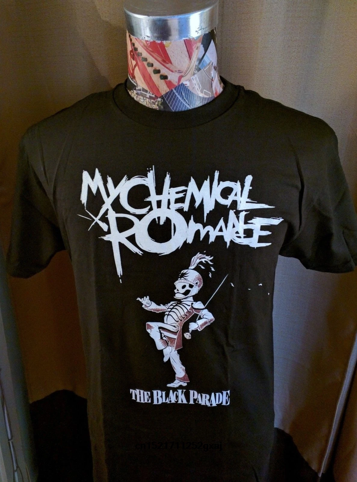 Мужская футболка фирменная новинка MY CHEMICAL ROMANCE черный парад марширующая группа