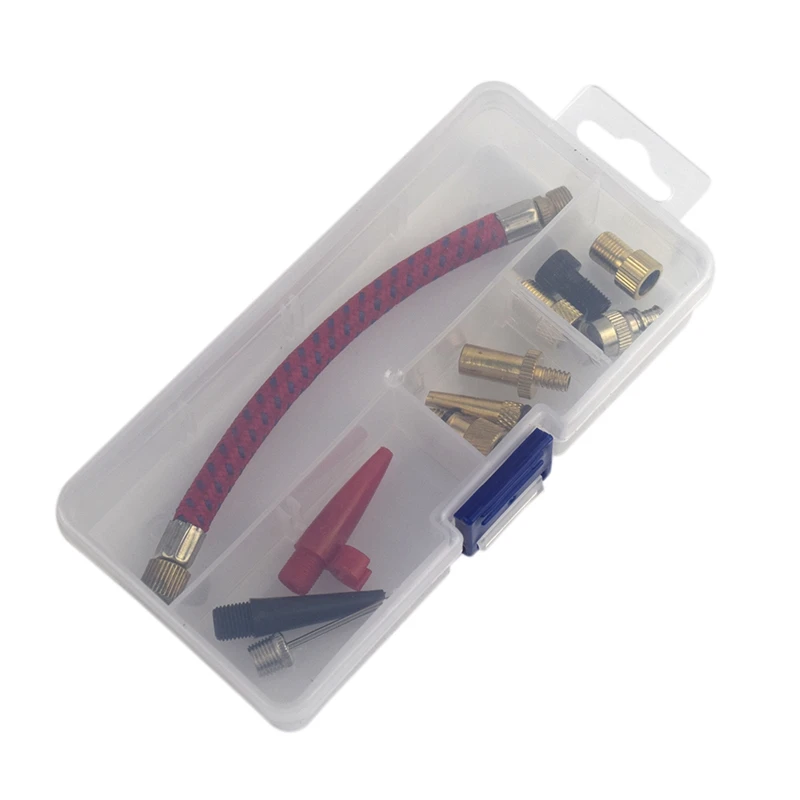 12 шт./компл. воздушный насос шланг наконечник переходник клапан иглы для