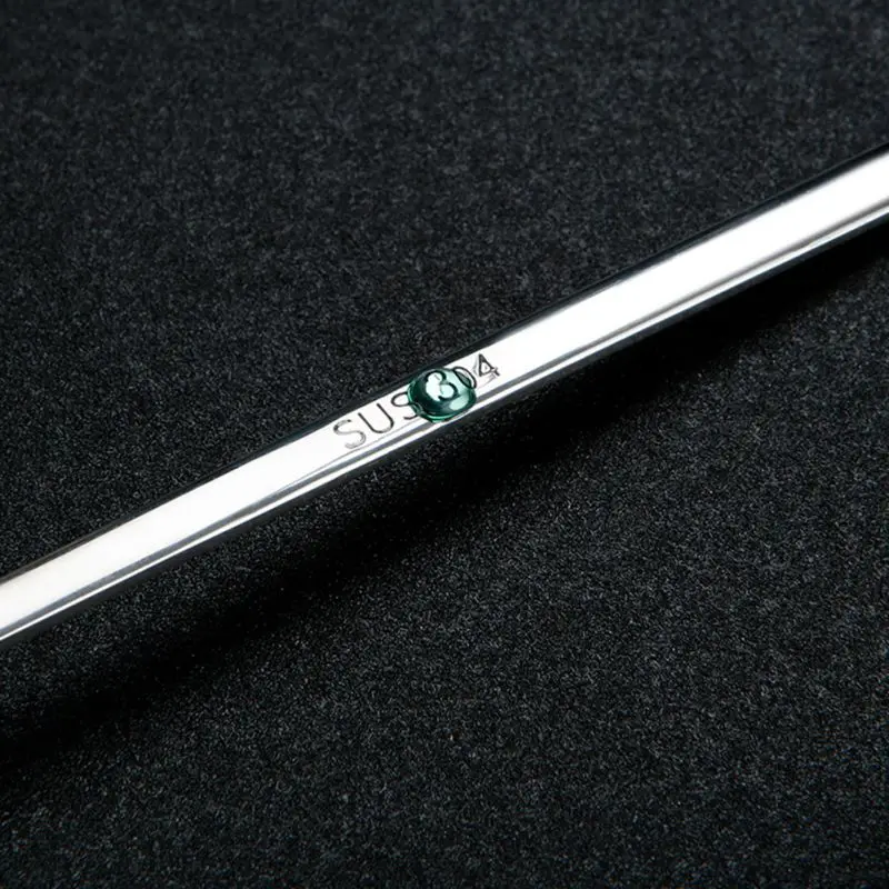 Ложка из нержавеющей стали для мороженого кофе зернистой формы оболочки чая 2