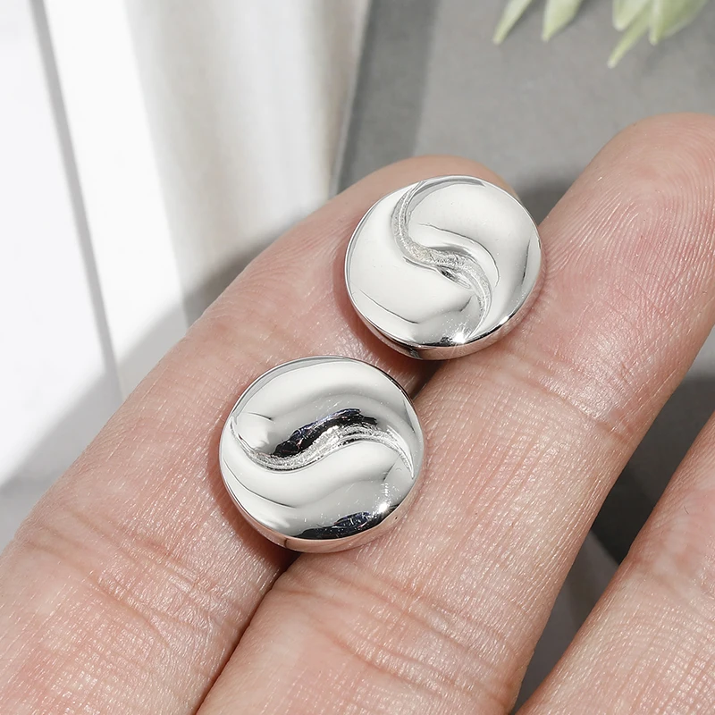 Men's Cufflinks Copper Classic Simple Silver Color French Design Gentleman Inch Shirt Suit Wear Gift | Украшения и аксессуары