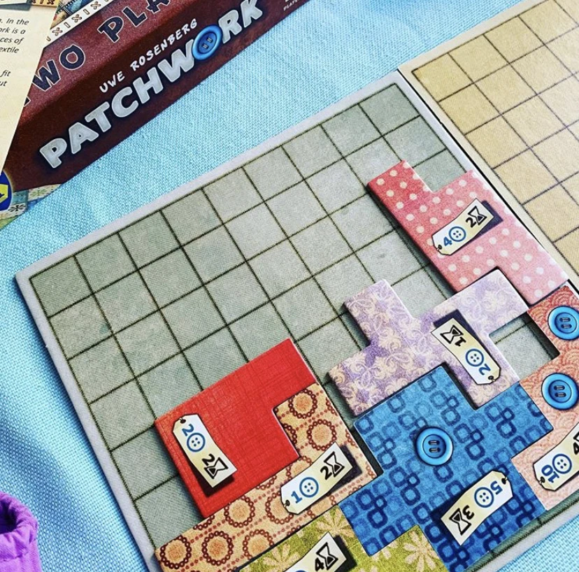 Настольная игра в стиле пэчворк 2 игрока семейный/вечерние лучший подарок для