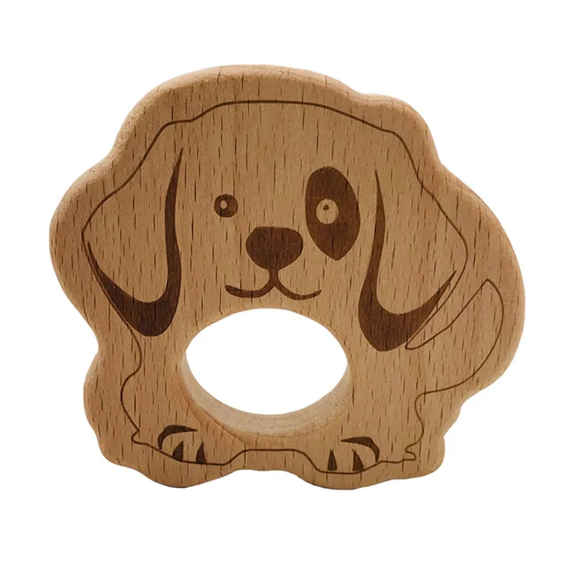 Детские деревянные Прорезыватели для зубов из бука пищевого класса деревянный