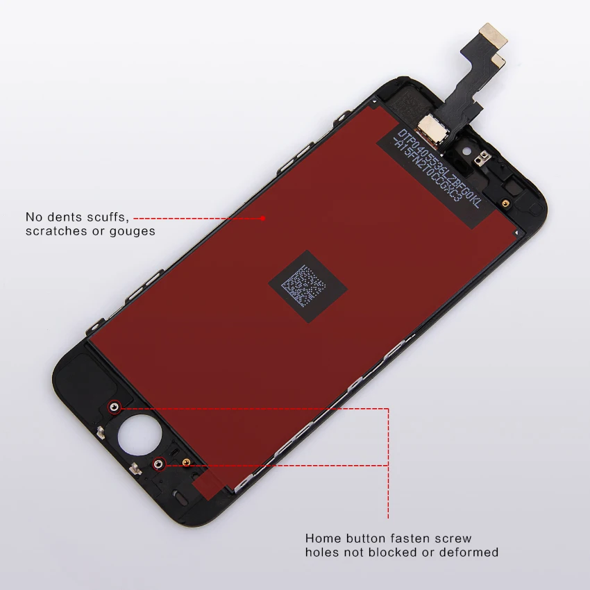 ЖК дисплей класса AAA без битых пикселей для iPhone 5 5S 5C 5SE с 3D сенсорным экраном