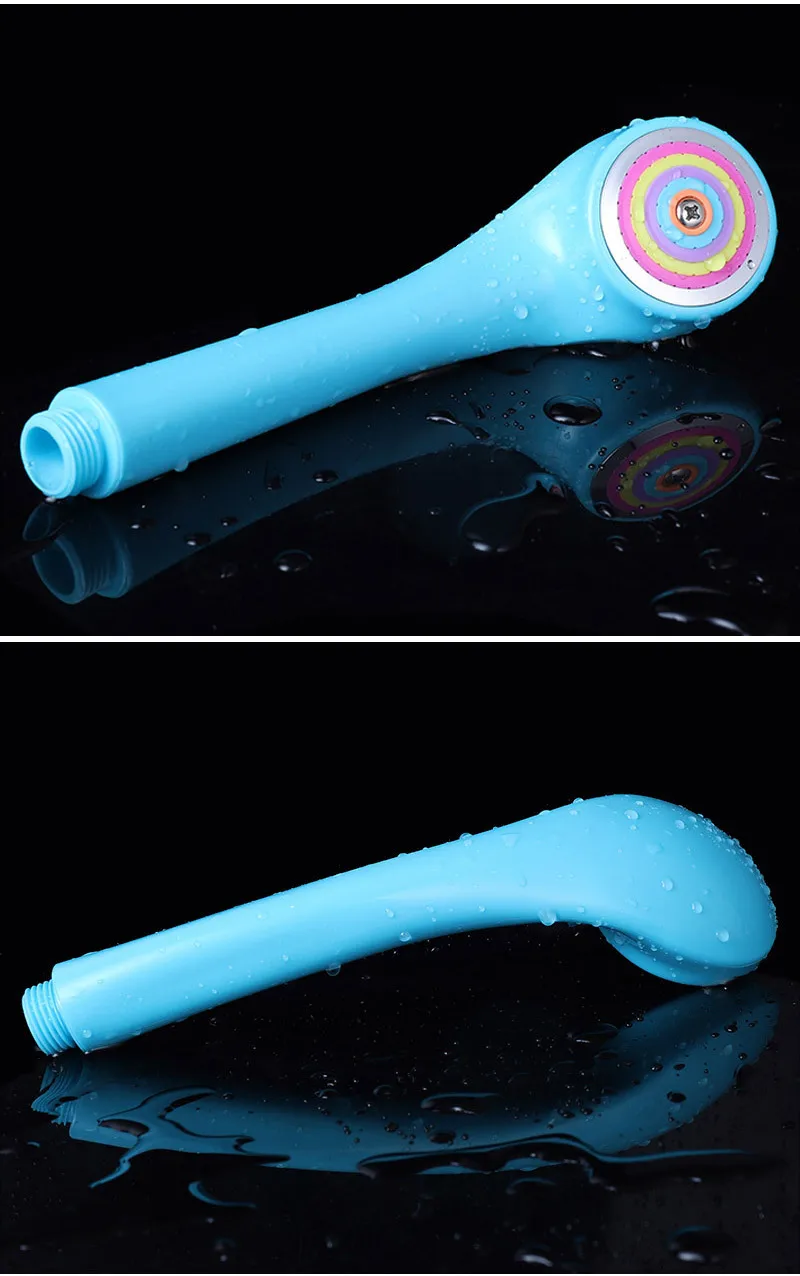 Новинка 2020 цветная насадка для душа высокого давления ручная Съемная с защитой