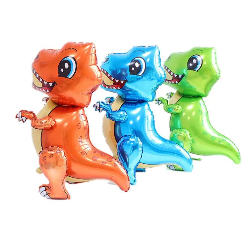 

New 4D Assembling Dinosaur Balloons Safari Party Decoration Globos Birthday Party Decor Kids Babyshower Dinosaur Party Supplies