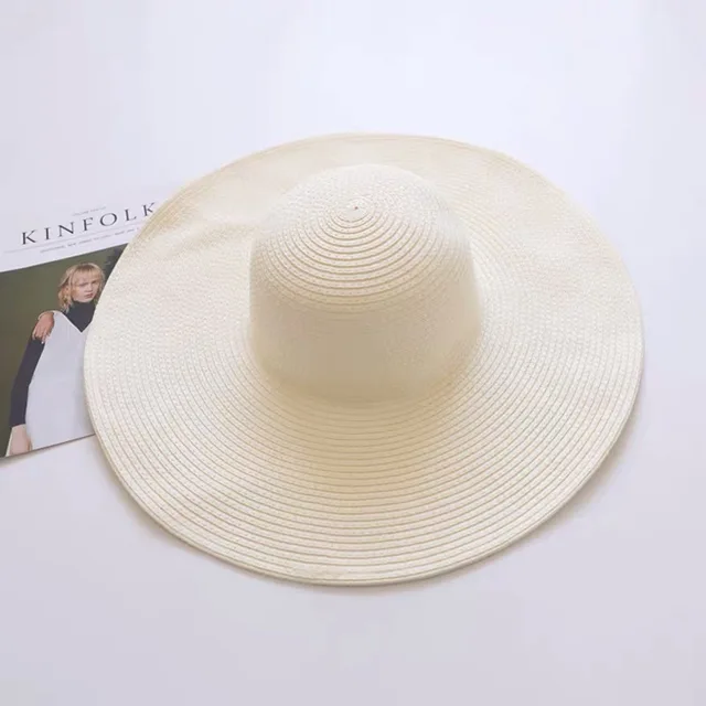 2020 Hot Sale Big Brim Straw Hat Female 