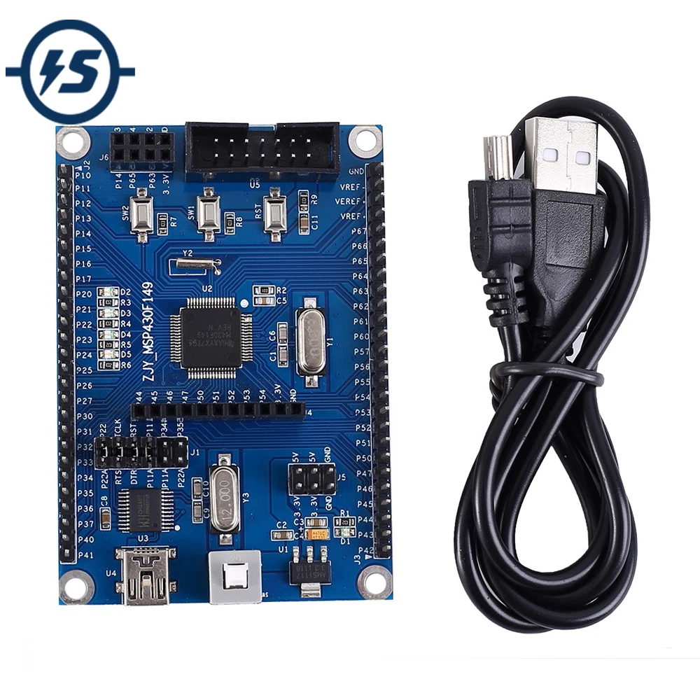 MSP430F149 макетная плата MSP430 программируемый MCU контроллер MSP системная