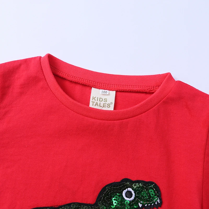 Футболки для девочек и мальчиков Детская Хлопковая Повседневная летняя одежда с