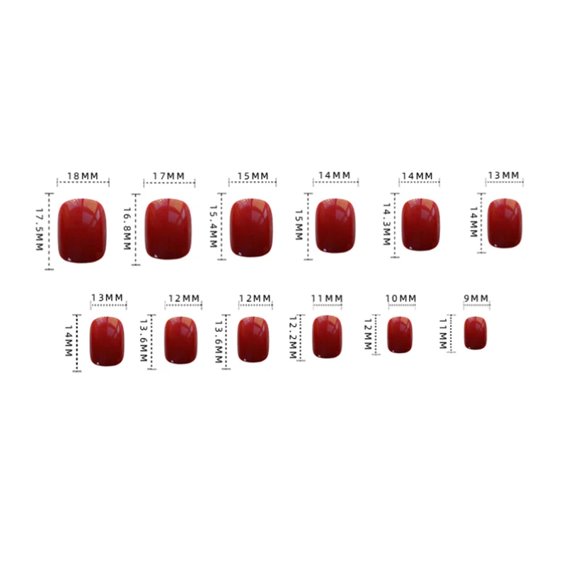 

Fake Nails Stickers Short Flashing Silver Wear Nail Stickers Finished Nails 24pcs With Glue CIN6 899