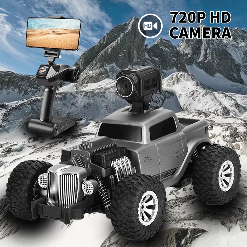 Радиоуправляемый автомобиль 1:16 2 4 ГГц с FPV Wi Fi 720P HD камерой электрический пульт