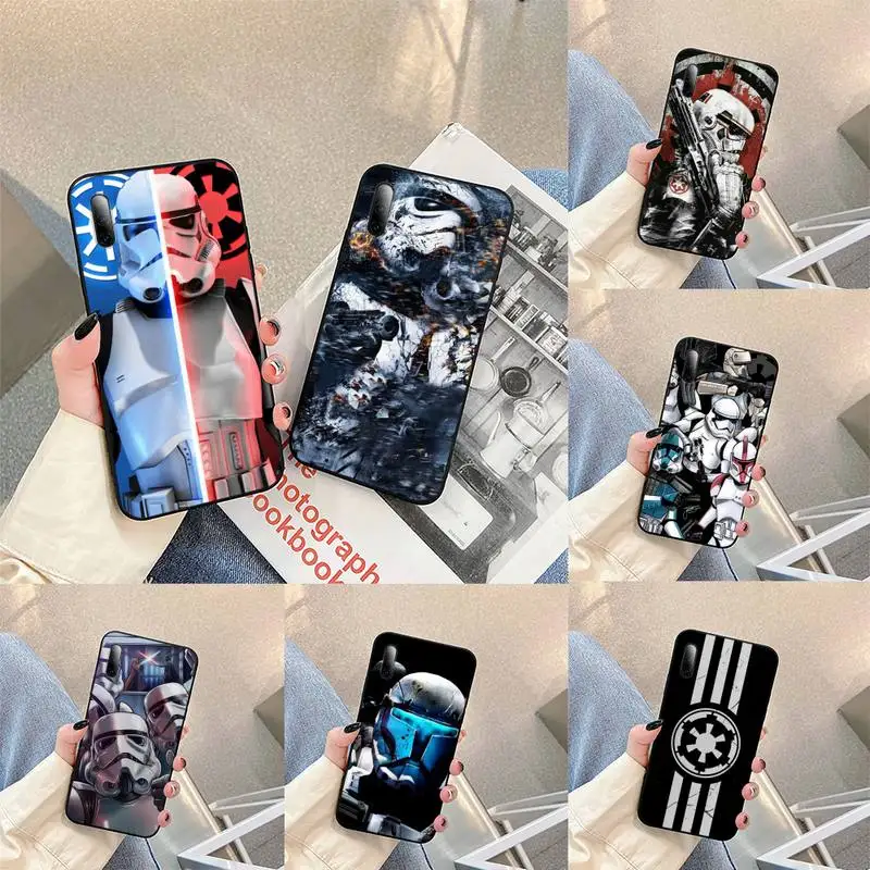 

Movie Wars Stars Stormtroope Phone Case For Xiaomi pocophone F1 mi10lite 5 8se pro note2 3 6 8 9t a2lite Cover Fundas Coque