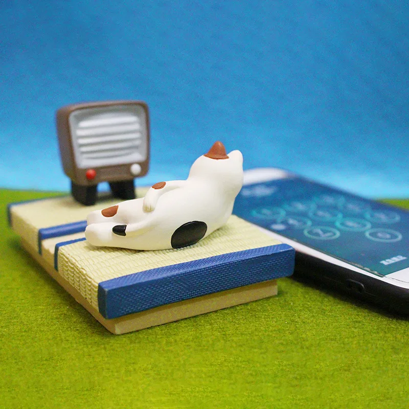 Держатель для мобильного телефона с кошкой настольный автомобильный держатель