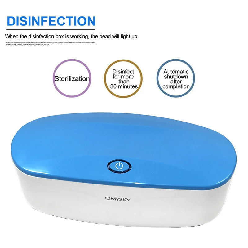 УФ стерилизатор коробка для красоты инструменты дизайна ногтей S2 хранения