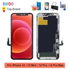Для iPhone 12 12 Pro Max 12 мини-экран ЖК-дисплей 3D Сенсорная панель дигитайзер сборка Замена INCELL Высокое качество 100% тест