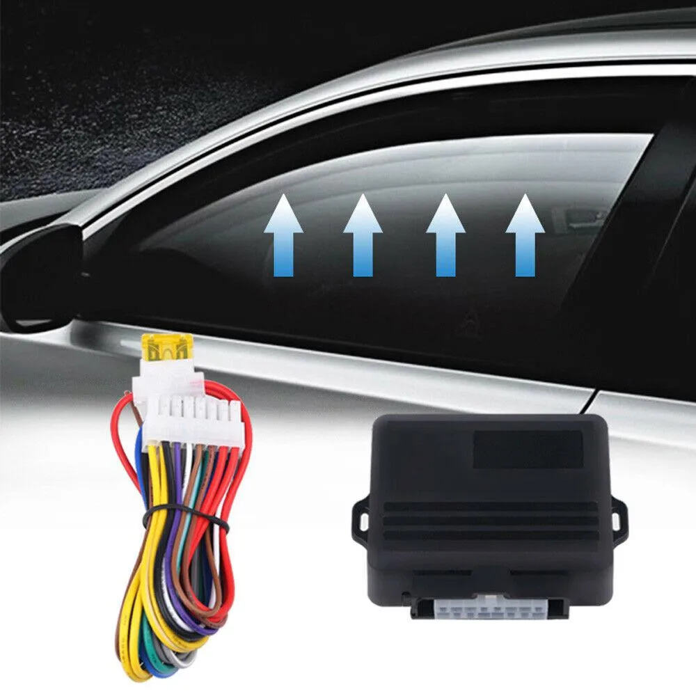 Универсальный 12V автомобиль Мощность окна Roll Up Ближе Системы для 4 дверей