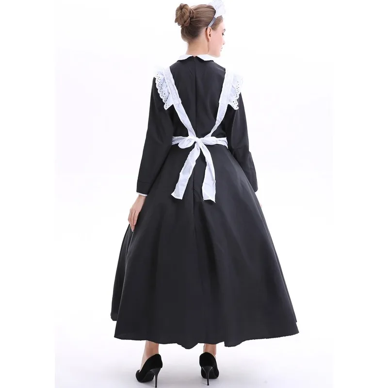 Костюм большого размера для Хэллоуина черно-белый костюм Фестиваля Пива