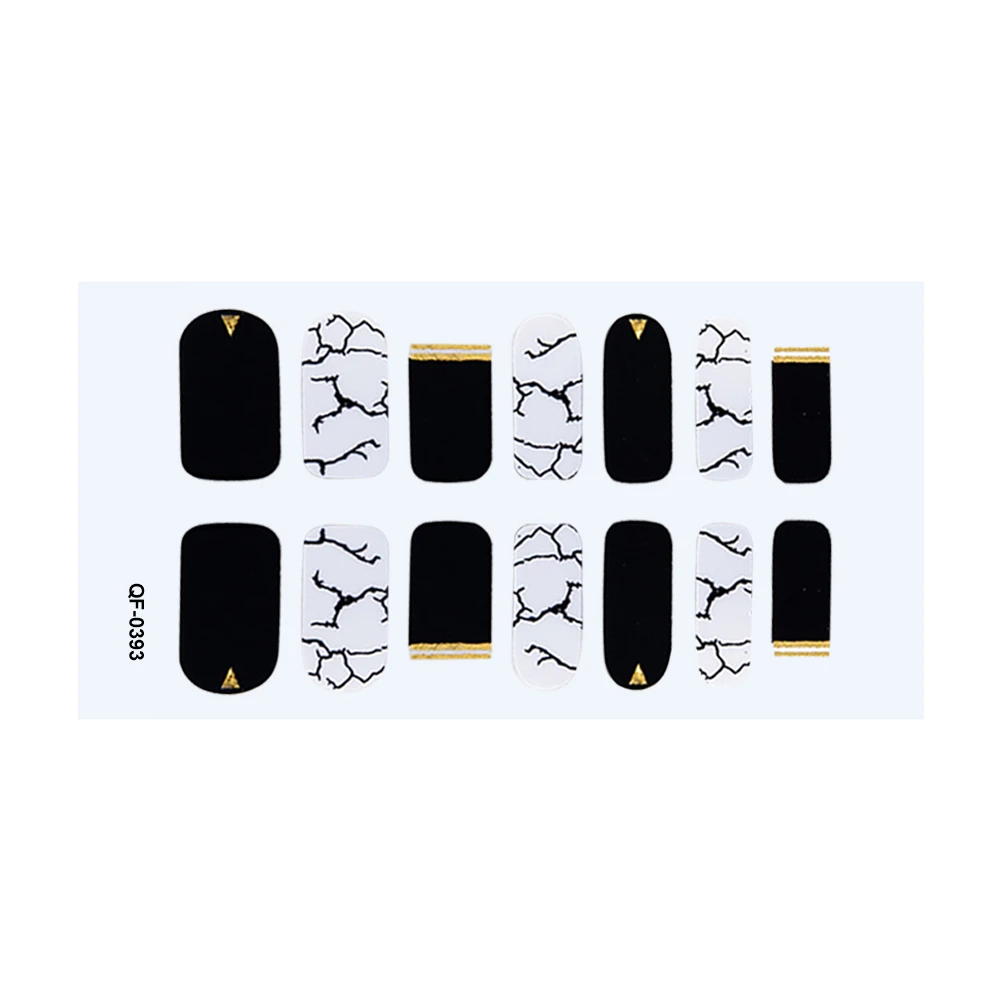 Наклейки для ногтей 14 шт. блестящие обертки в форме сердца наклейки клейкие