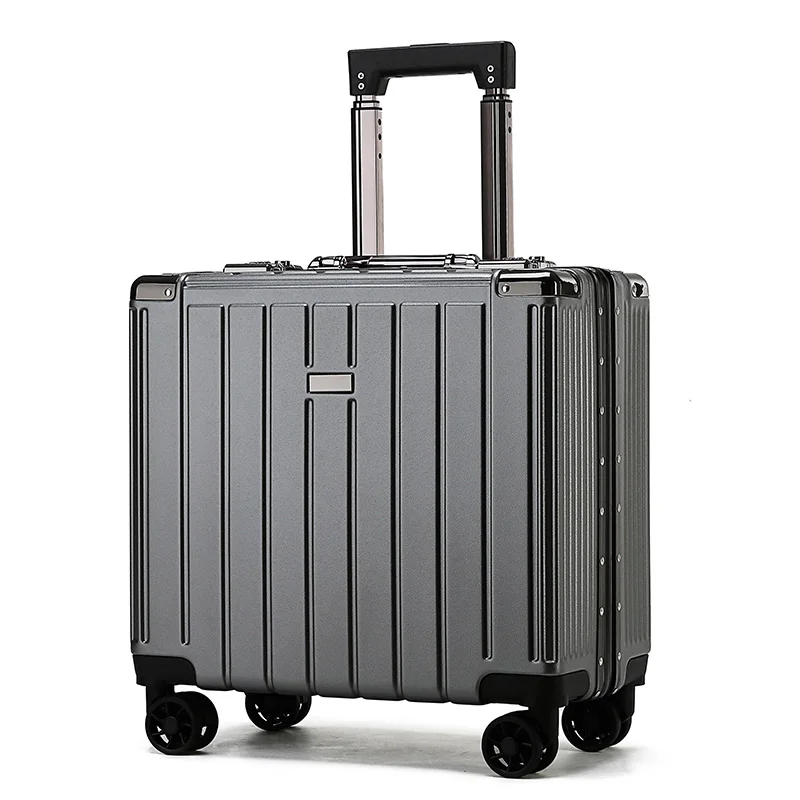 

Suitcase Black Women Scooter Travel Rolling Luggage Scooter With Wheels Luxury Suitcases For Trolley Case
