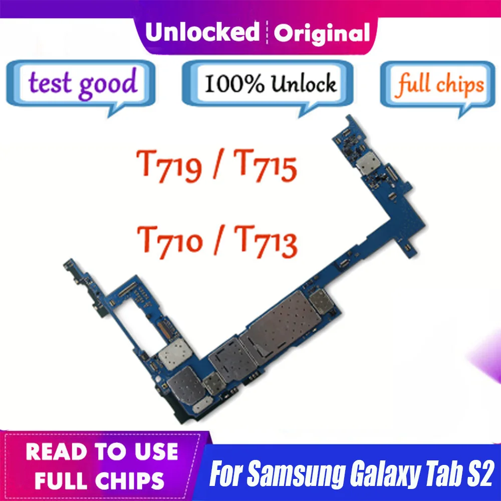 Материнская плата для Samsung Galaxy Tab S2 T710 T713 T715 T719 Wifi 4g WLAN материнская Android системная