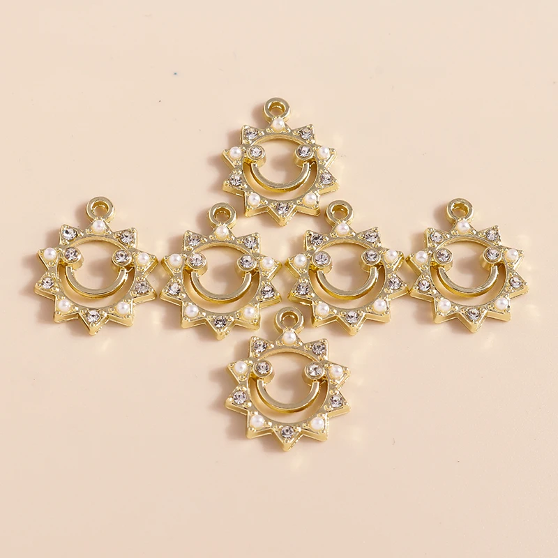 8 шт. подвески в виде солнца 18 х14 мм |