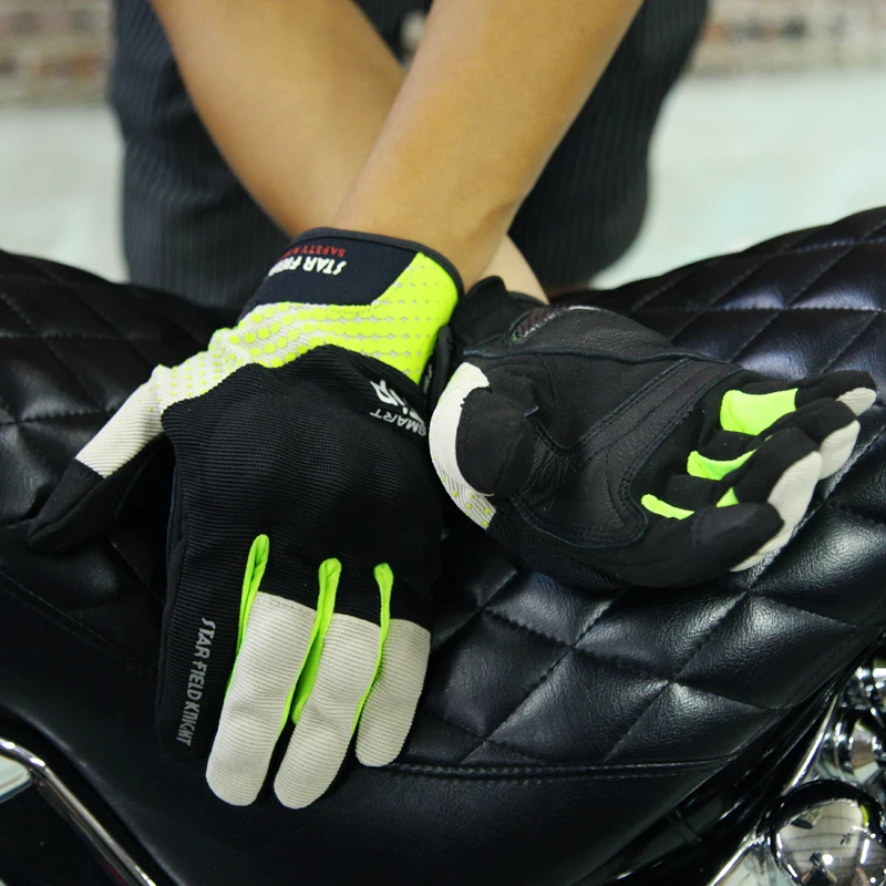 2019 летние мотоциклетные перчатки черные зеленые дышащие велосипедные для