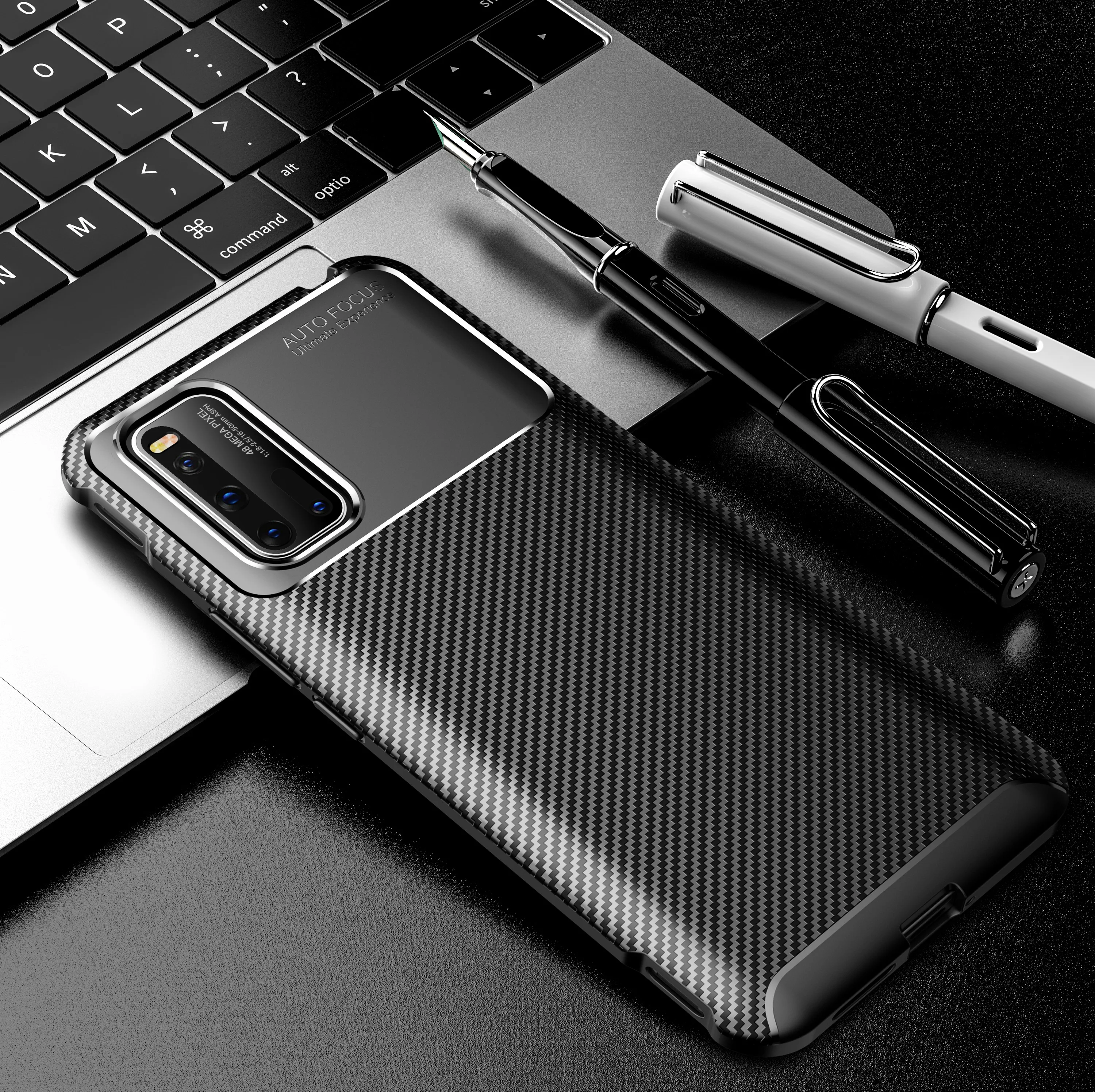 ДЛЯ VIVO IQOO 3 Z6 U3 U20 S6 5G чехол Роскошный Матовый из углеродного волокна для задней