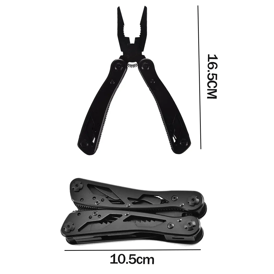 

Multitool Plier Stain Multifunction Survival Knife Bits Folding Pliers Multi Tool Knife Plier EDC Tools Folding