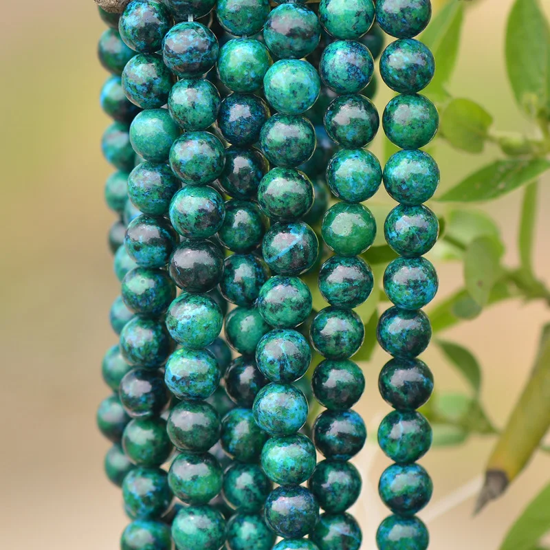 

Wholesale 6-10mm Natural Phoenix Stone Beads For Jewelry Making Round Stone Loose Beading