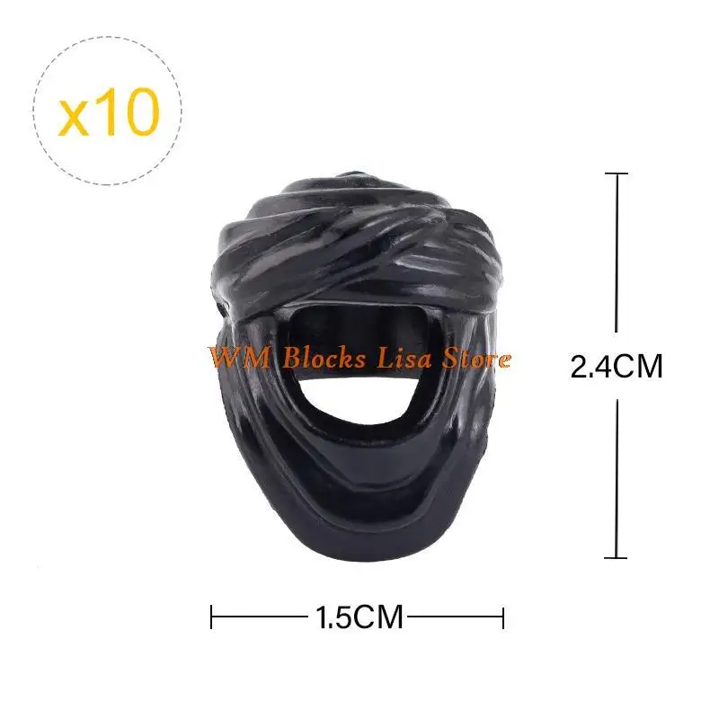 Аксессуары для конструктора шапки шлемы фильмы мультяшная серия креативные