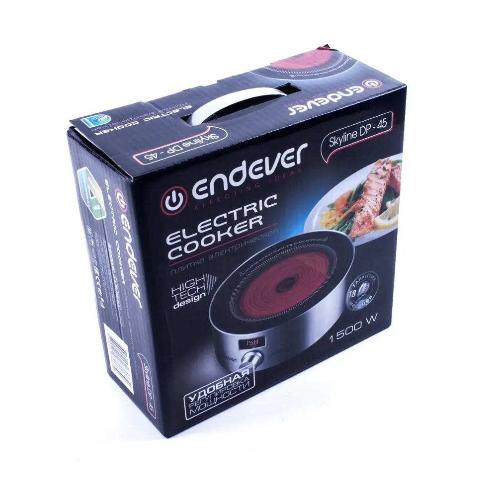 Плитка электрическая Endever Skyline DP 45|Электроплиты| |