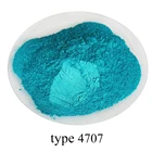 Жемчужная пудра, акриловая краска, 4707 синий зеленый пигмент для творчества, автомобильная краска, мыльная краска, краситель, слюдяной порошковый пигмент 500 г