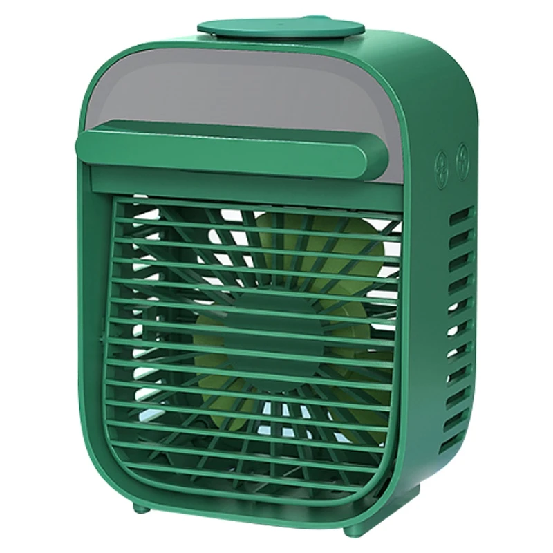 Портативный мини кулер для дома и офиса настольный охлаждающий вентилятор