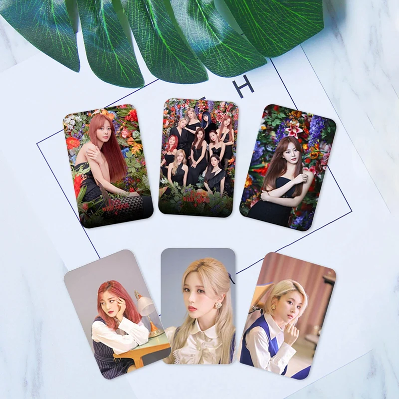 10 шт./компл. Kpop двойные глаза широкие самодельные фотографии Lomo Photo Card HD
