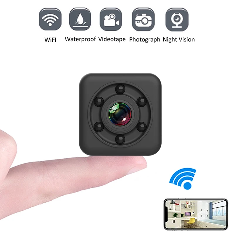 IP камера SQ29 HD Wi Fi маленькая мини видеокамера с датчиком ночного видения