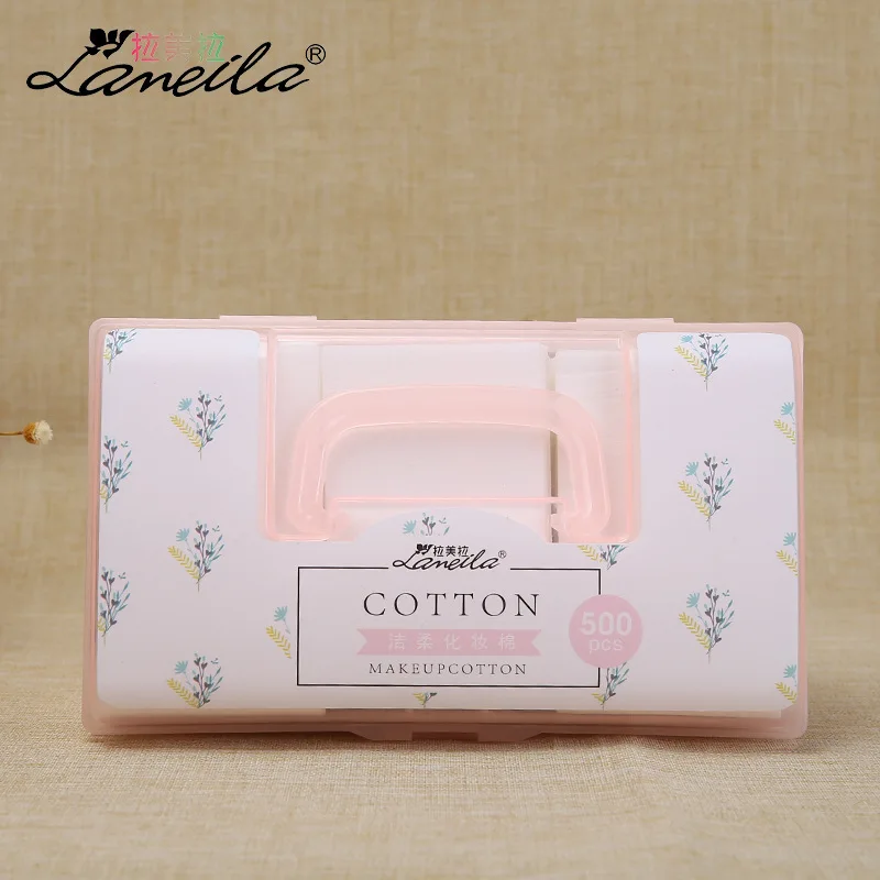 

Non-woven Fabric Cotton Pads Water Remover for Nail Removing PCs Glue Boxed 500 PCs Makeup Tool B154