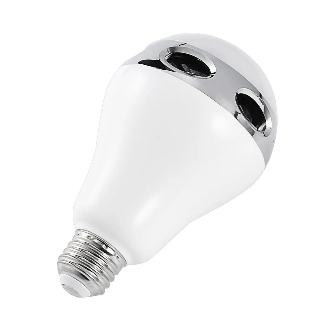 Светодиодный bluetooth-динамик светильник E27 RGB лампа изменение цвета/музыкальный