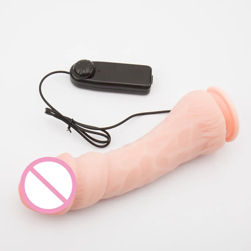 Супер мягкий силиконовый огромный фаллоимитатор реалистичный многоскоростной