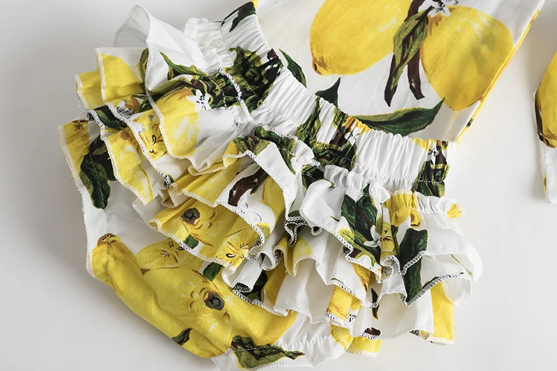 

Baby Girls Clothes Printed Sleeveless Toddler Birthday Outfit Clothing Sets With Headband Newborn Princess Party Baby Girl Suit