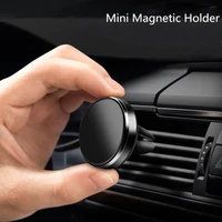 360 Magnetic Phone Holder For Redmi Note Huawei Car GPS Air Vent Mount Magnet Stand Car Phone Holder For iPhone Samsung