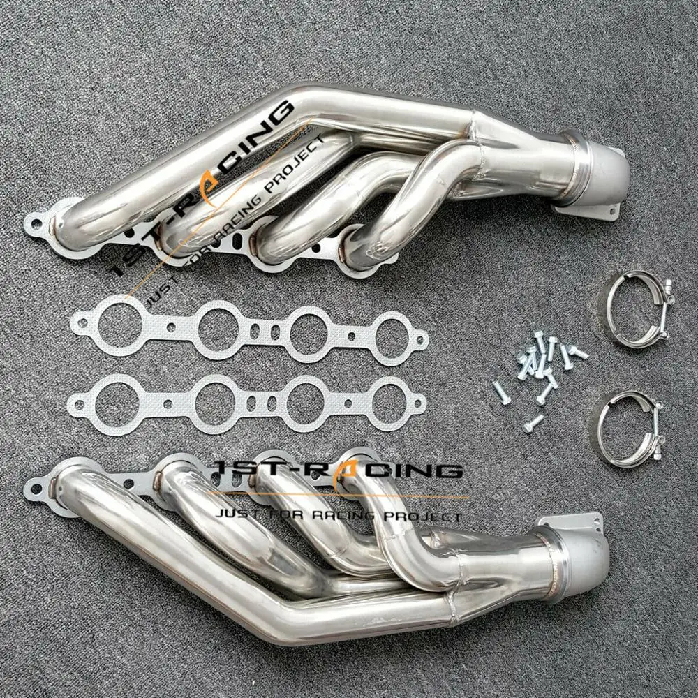 Турбо Exhuast коллектор+ угловой переходник для Chevrolet Up LS1 LS6 LSX GM V8