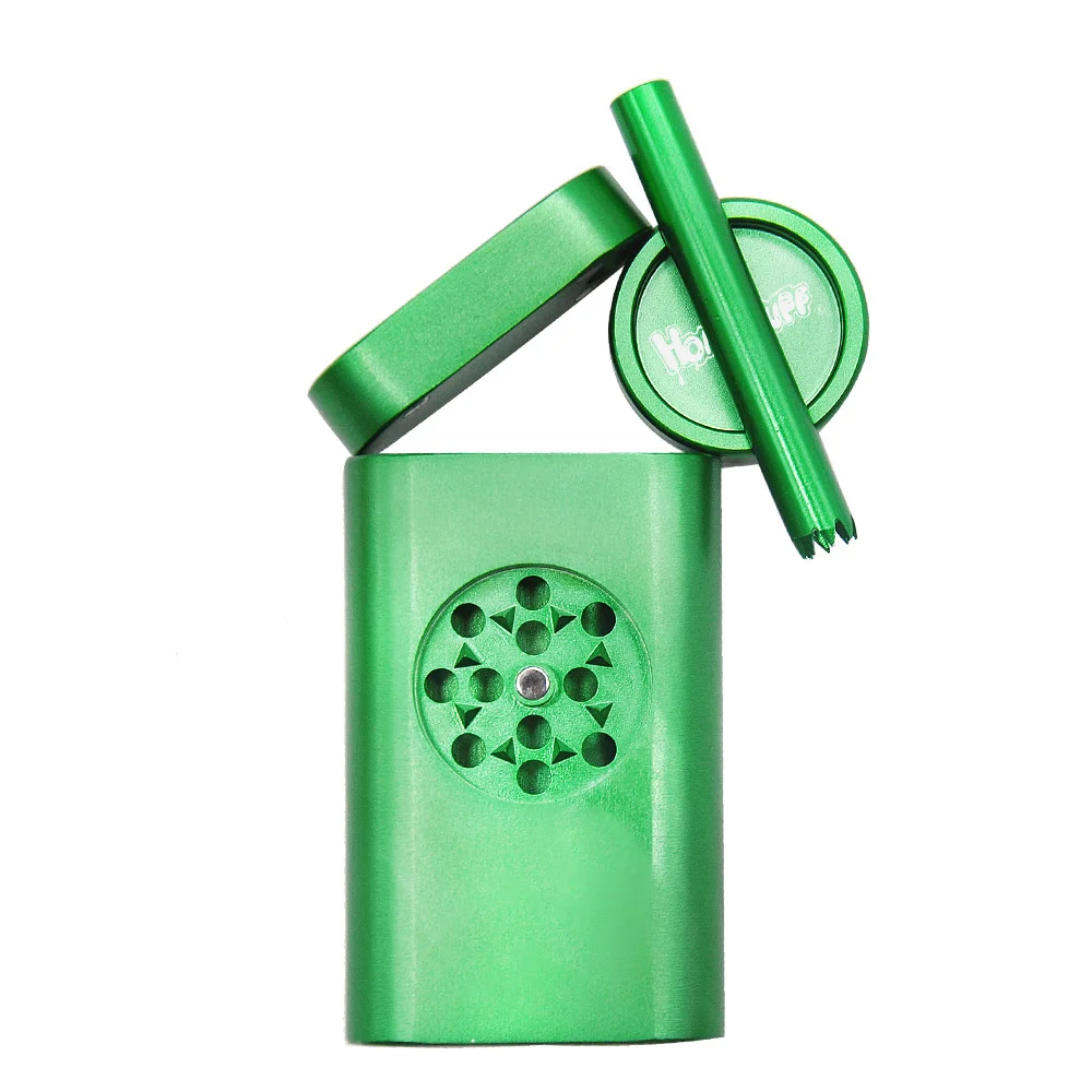 Алюминиевый чехол с зажимом и точильщиком комбинированный Точильщик для табака