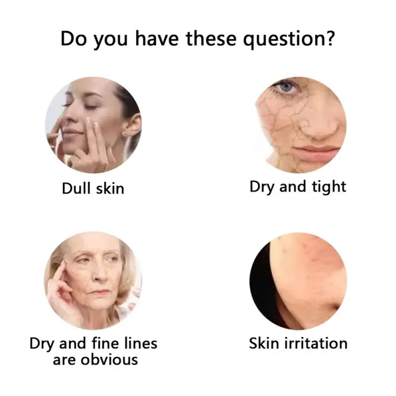 

7pcs Nourishing Moisturizing Whitening Anti-Aging Skin Care Wholesale Hyaluronic Acid Essence Set Facial Serum