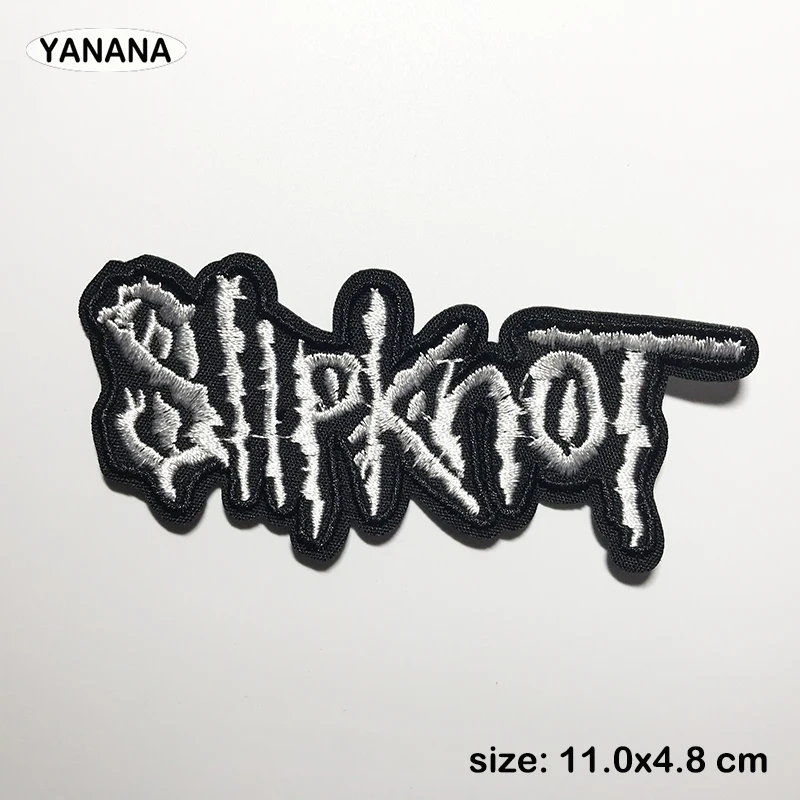 

A BAND ROCK MUSIC Iron On Patches Cloth Mend Decorate Clothes Apparel Sewing Decoration Applique Badges Heavy Metal
