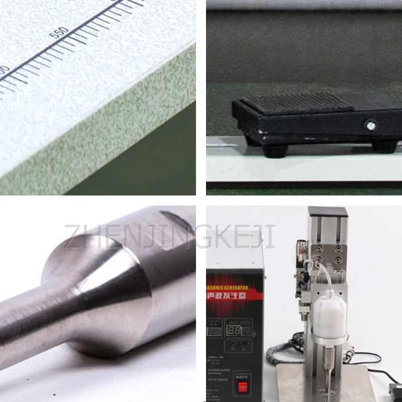 

Desktop Flat Ultrasound Welding Machine Rope Ear Strap Plastic High Precision Foot-Operated Mask Spot Welding Equipment 220V