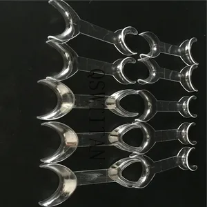 10 шт., прозрачный Т-образный Ретрактор для зубной щеки губы