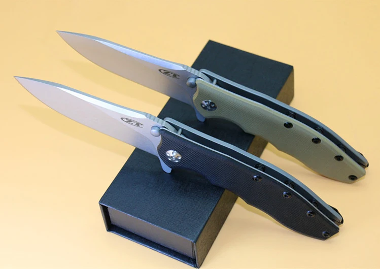 Складной нож ZT0562 9CR13MOV клинок с рукояткой G10 карманный тактический охотничий
