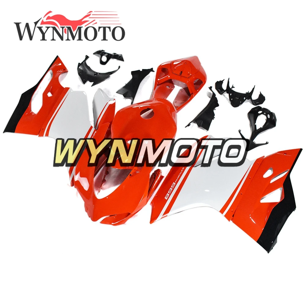 

2012 2013 899s 1199s Full Fairing Kit For Ducati 1199 899 2012 2013 ABS Plastic Injection Motorcycle Bodywork Red White Black