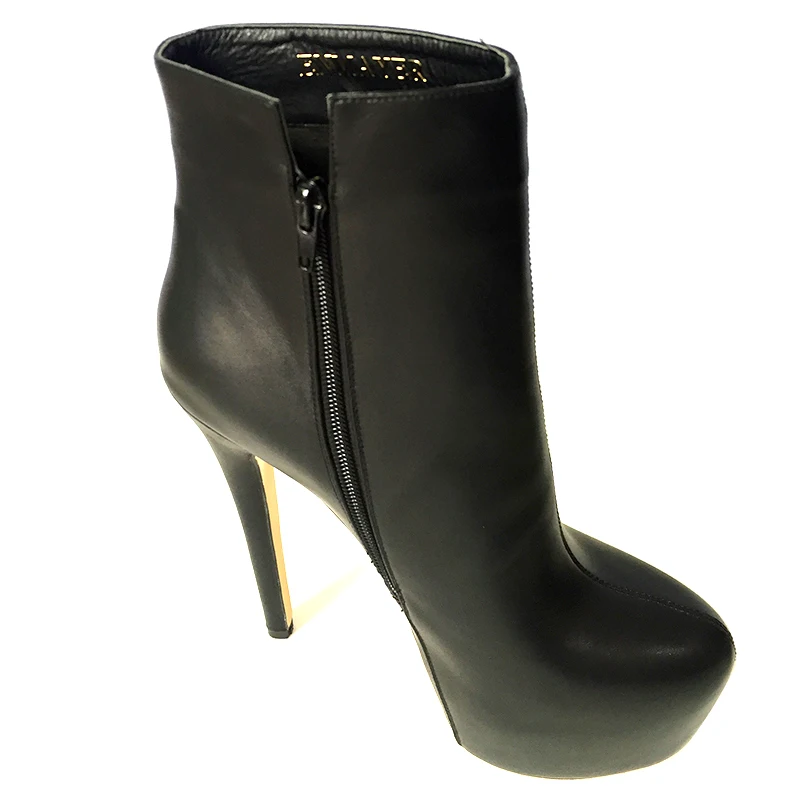 ENMAYER/обувь женские ботильоны на очень высоком каблуке для женщин зимние