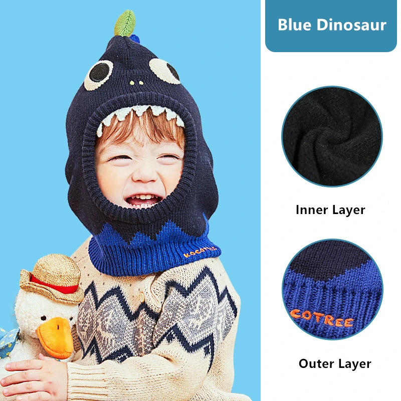 Шапка и шарф Детские Зимние 2 шт./лот для мальчиков девочек | Детская одежда обувь